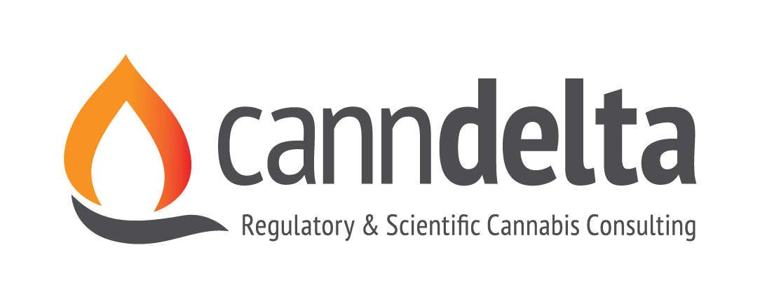 Logo for CannDelta Regulatory & Scientific Cannabis Consulting.
