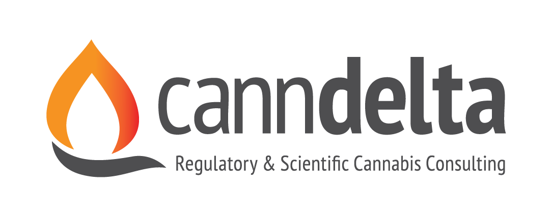 Logo for CannDelta Regulatory & Scientific Cannabis Consulting.