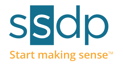 students for sensible drug policy (SSDP) logo with motto Start making sense.