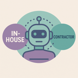 In House Vs Contractor Graphic