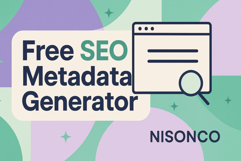 Free Metadata Generator