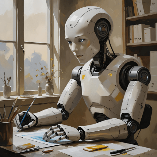 AI in a robot body writes a blog.