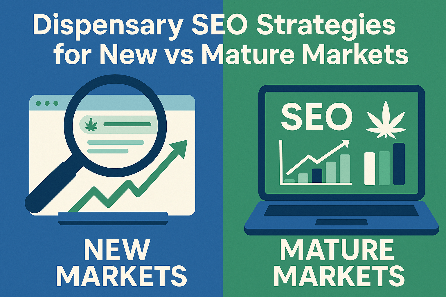Dispensary SEO New Vs Mature Markets