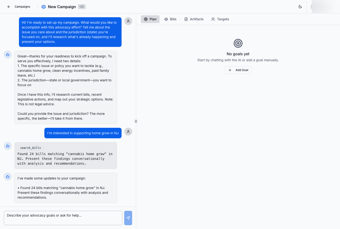 Legislative Advocate screenshot 2