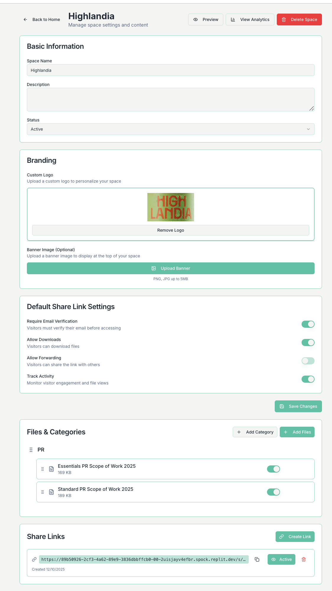 SecureDocs screenshot 1