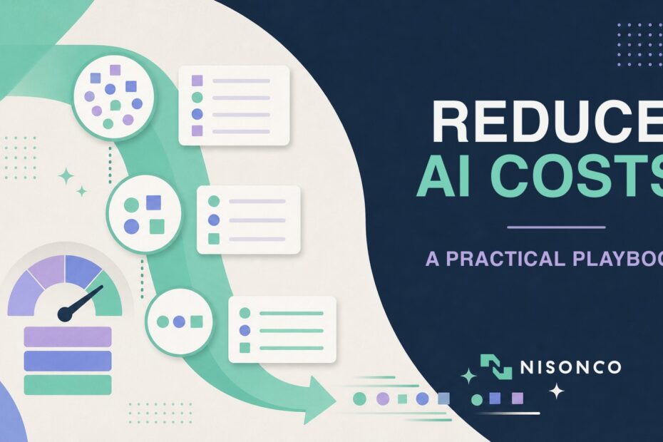 Practical playbook for reducing AI costs